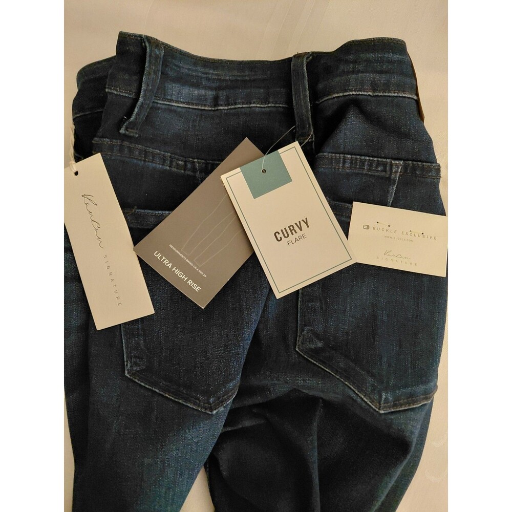 KanCan Signature for Buckle Kurvy Ultra High Rise Flare Jeans – 26x34 – NWT - Picture 3 of 4
